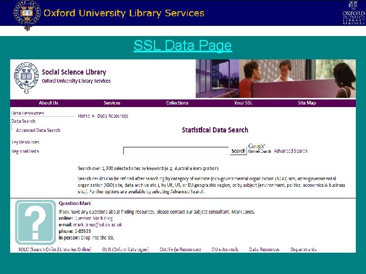 SSL Data Page 