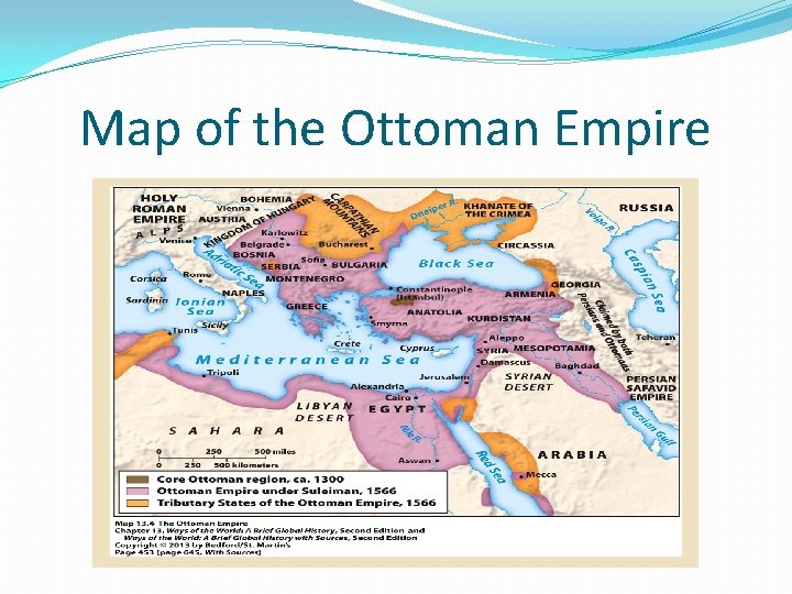Map of the Ottoman Empire 