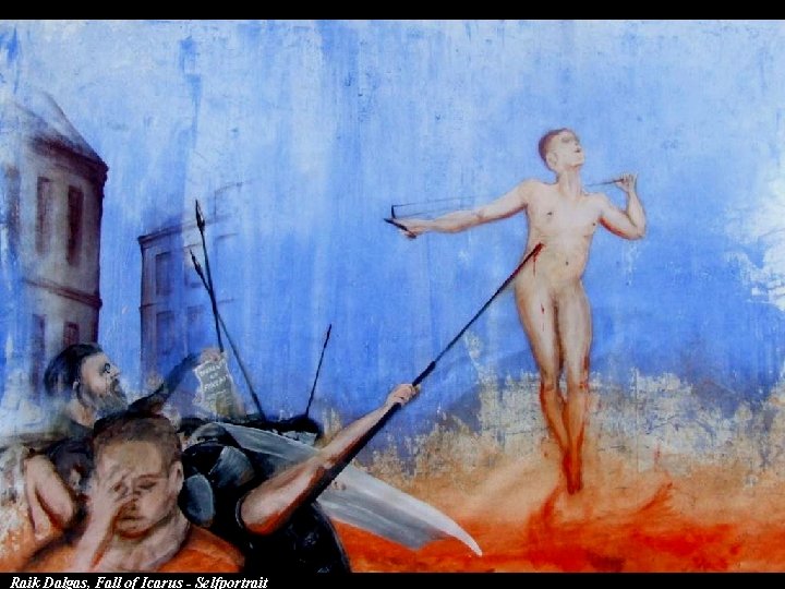 Raik Dalgas, Fall of Icarus - Selfportrait Raik Dalgas, Fall of Icarus - Selfportrait
