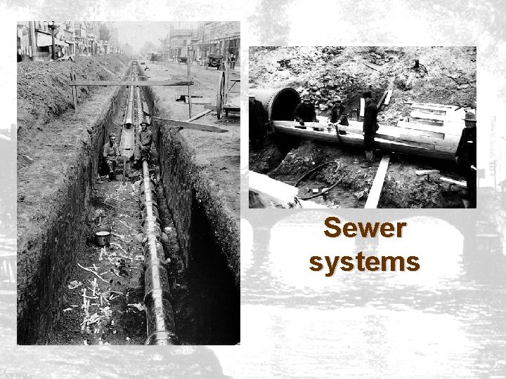 Sewer systems 