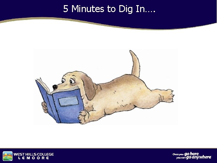 5 Minutes to Dig In…. Capital Investments 