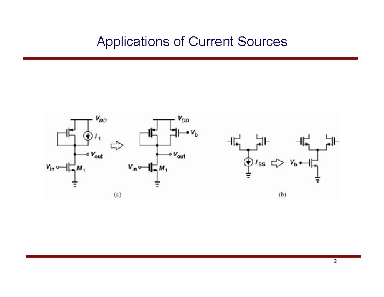 Applications of Current Sources 2 