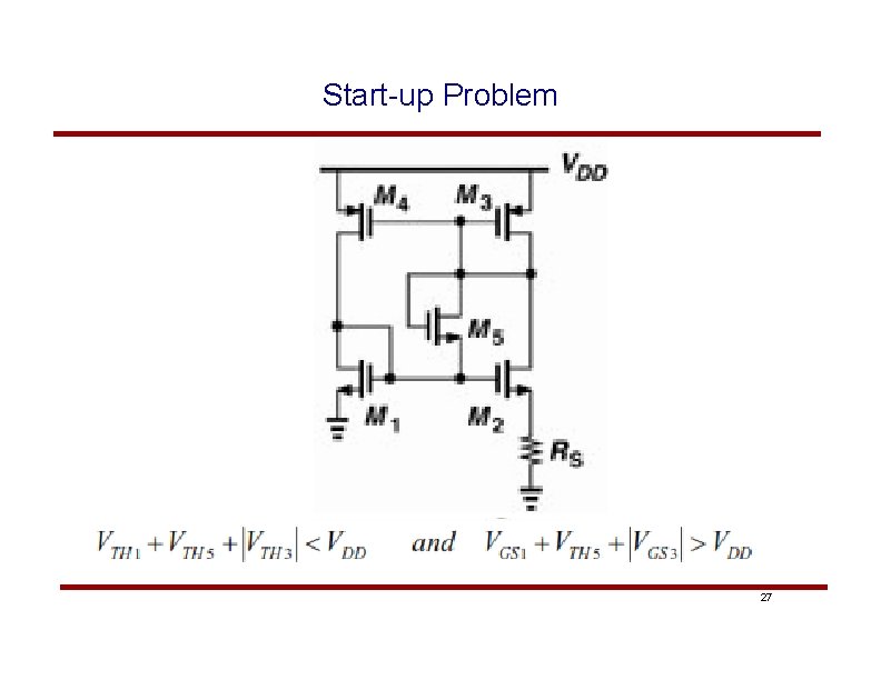 Start-up Problem 27 