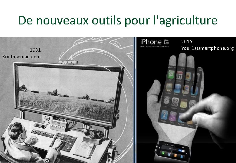 De nouveaux outils pour l'agriculture 1931 Smithsonian. com 2015 Your 1 stsmartphone. org 