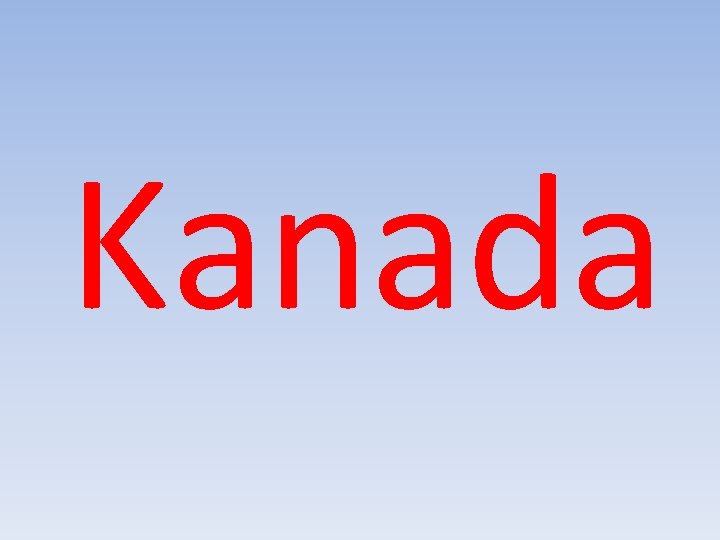 Kanada 