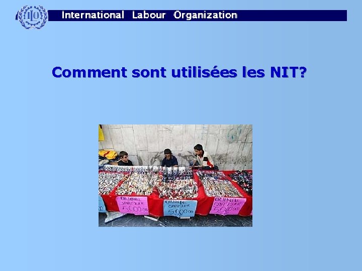 Comment sont utilisées les NIT? 