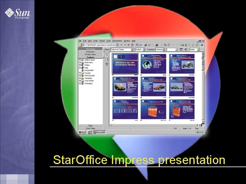 Star. Office Impress presentation " 