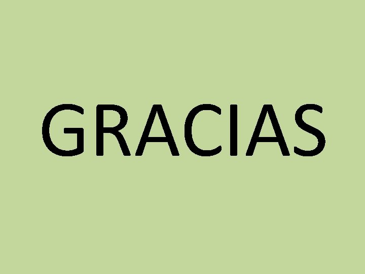 GRACIAS 