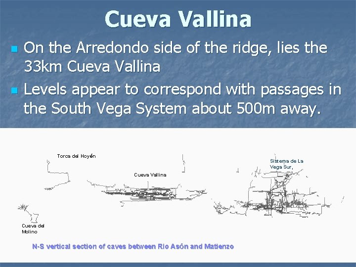 Cueva Vallina n n On the Arredondo side of the ridge, lies the 33