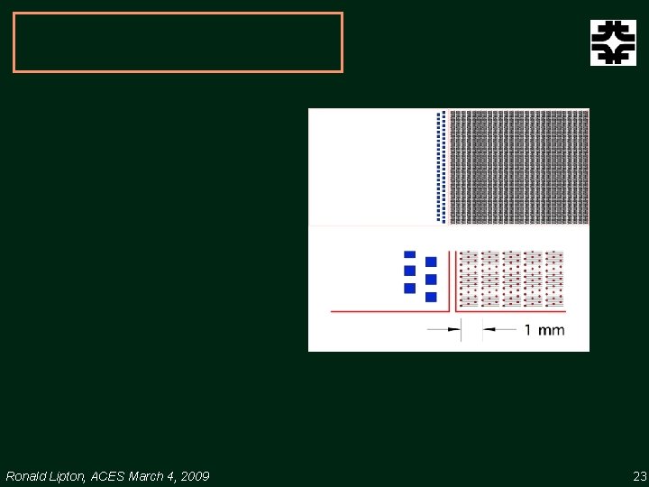 Ronald Lipton, ACES March 4, 2009 23 