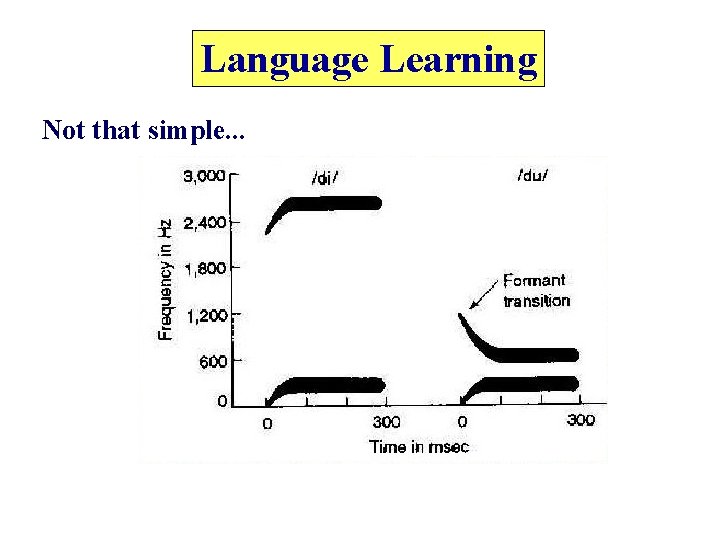 Language Learning Not that simple. . . 