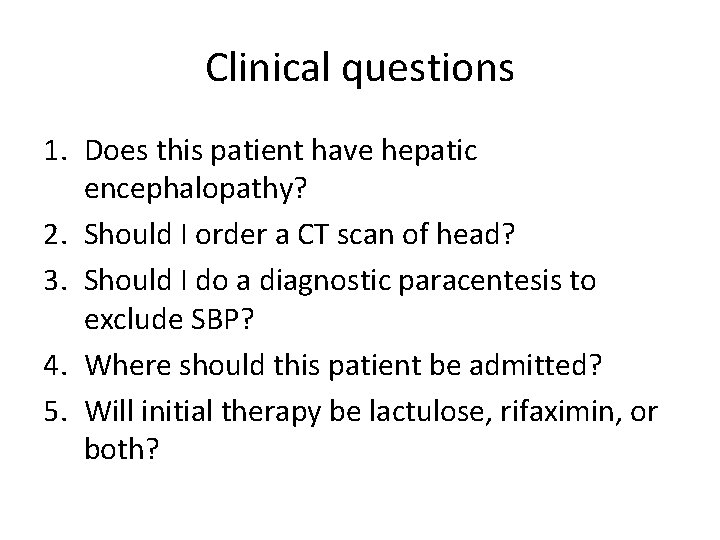 A 57 yearold man presents with fatigue for
