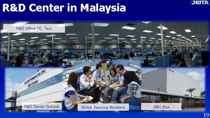 R&D Center in Malaysia R&D Office (KL Tec) R&D Center Outlook Global Sourcing Members