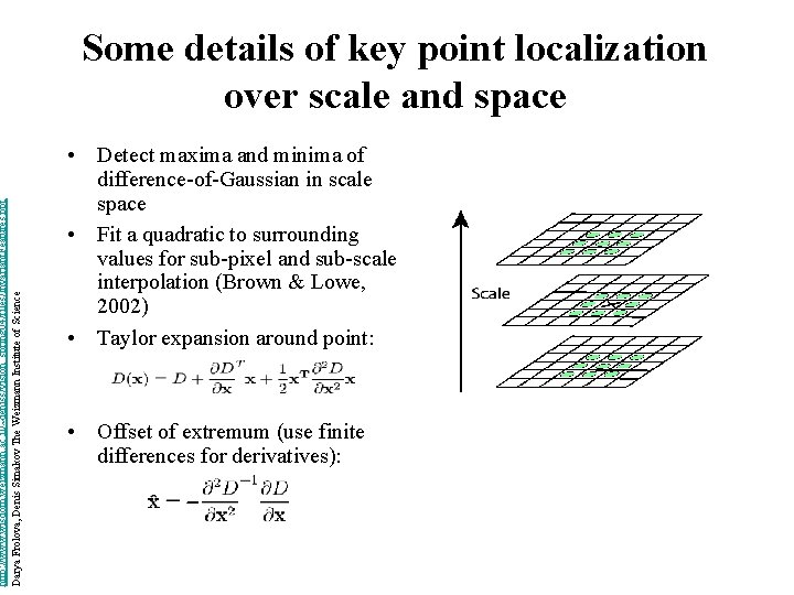 http: //www. wisdom. weizmann. ac. il/~deniss/vision_spring 04/files/Invariant. Features. ppt Darya Frolova, Denis Simakov The
