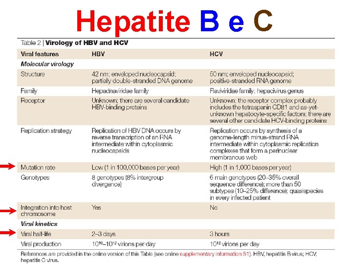 Hepatite B e C 