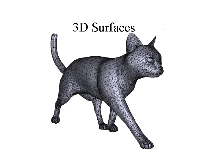 3 D Surfaces 