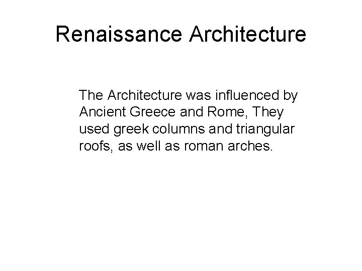 The Renaissance Era The Renaissance French for rebirth
