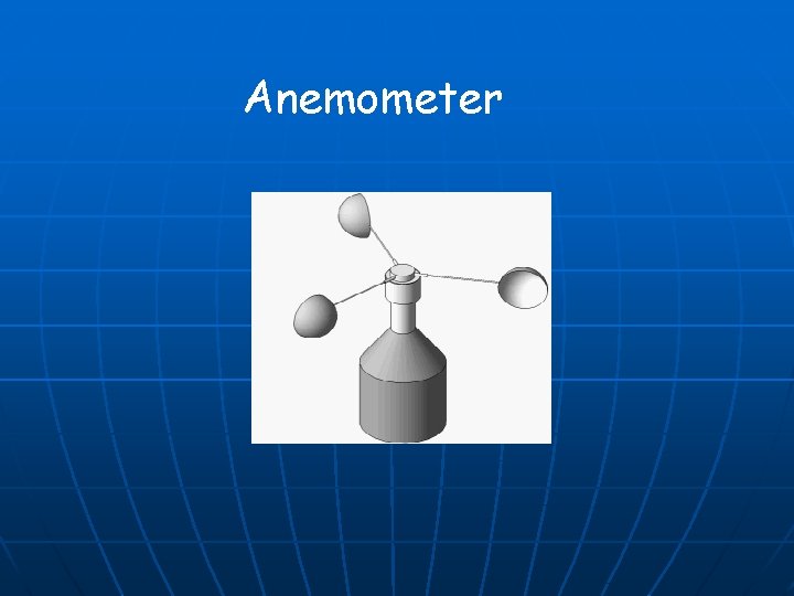 Anemometer 