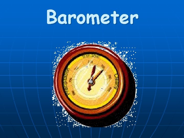 Barometer 