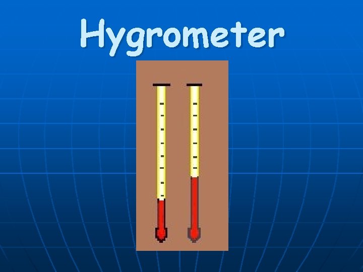 Hygrometer 