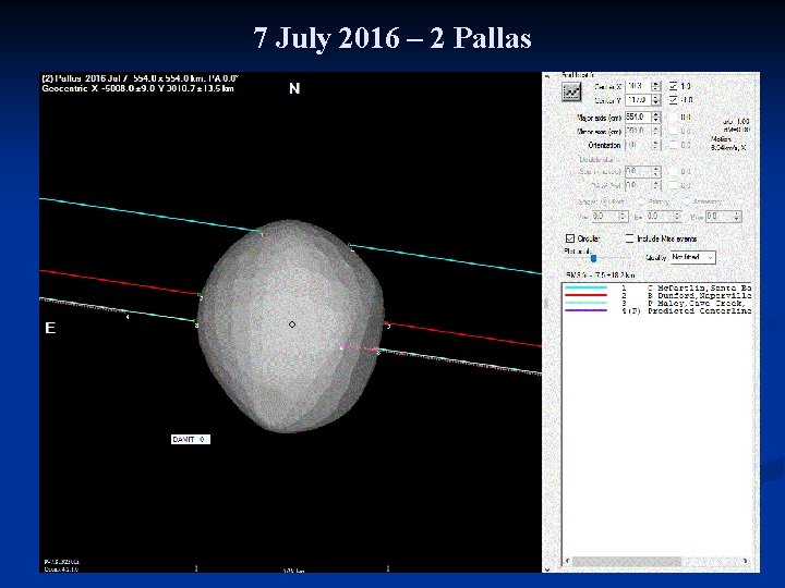 7 July 2016 – 2 Pallas 