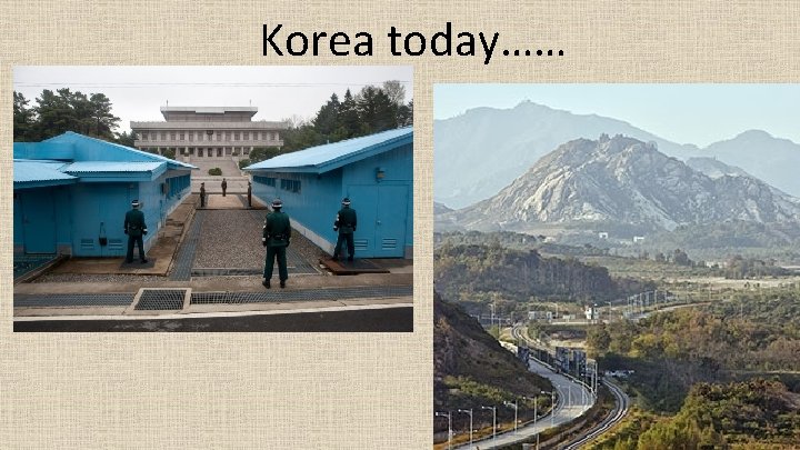 Korea today…… 