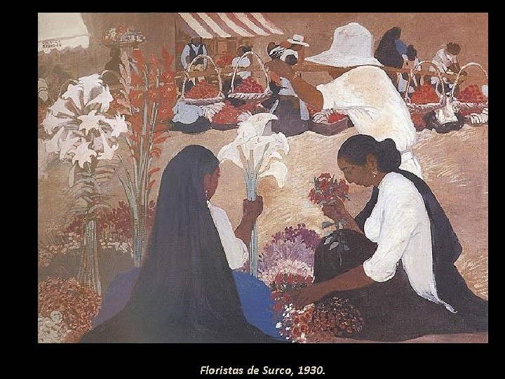 Floristas de Surco, 1930. 