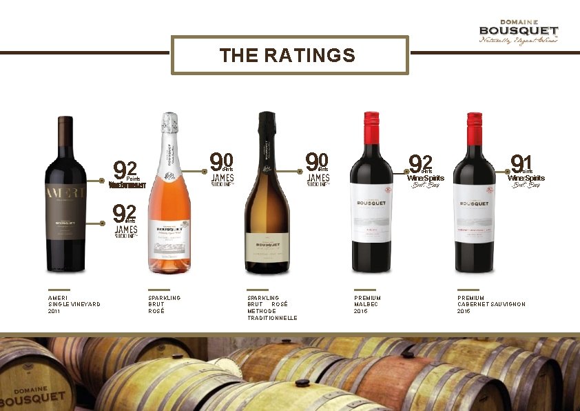 THE RATINGS 90 92 90 oints P Points 92 oints P Wine Spirits 91