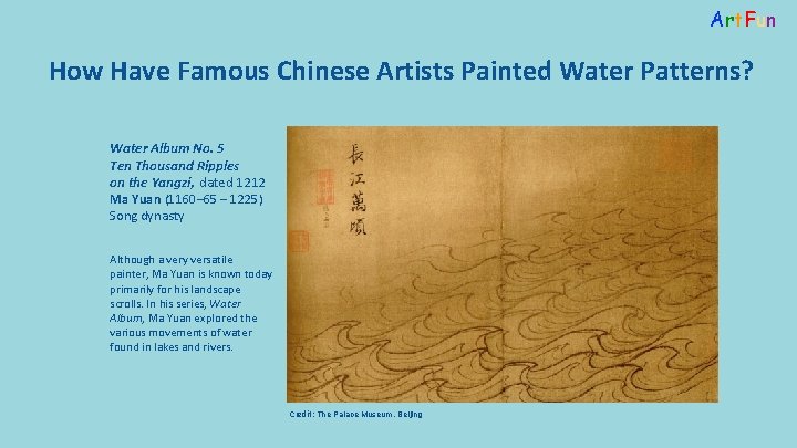 Art. Fun How Have Famous Chinese Artists Painted Water Patterns? Water Album No. 5