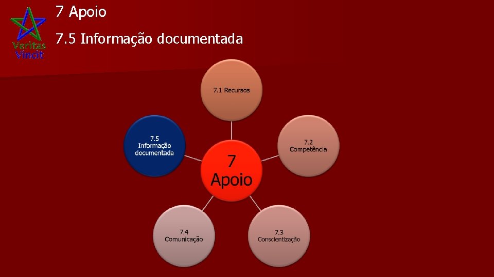 7 Apoio 7. 5 Informação documentada 