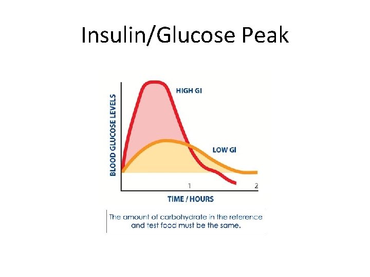 Insulin/Glucose Peak 