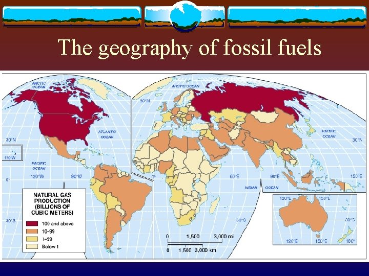 The geography of fossil fuels 