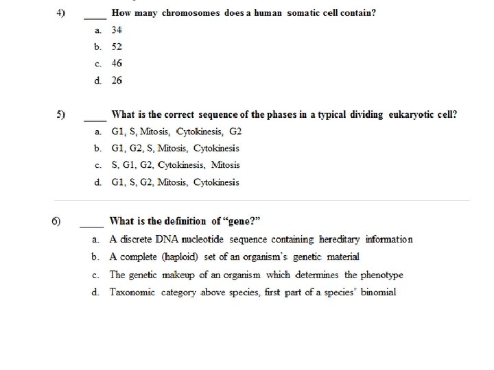 PRE-QUIZ 