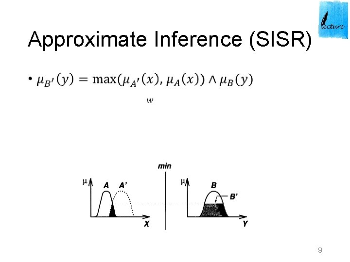 Approximate Inference (SISR) • 9 Approximate Inference (SISR) • 9