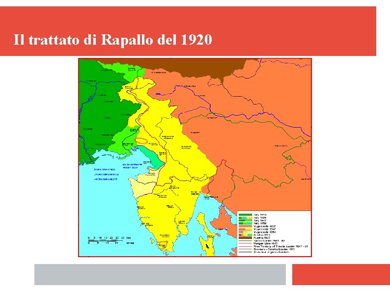 Il trattato di Rapallo del 1920 