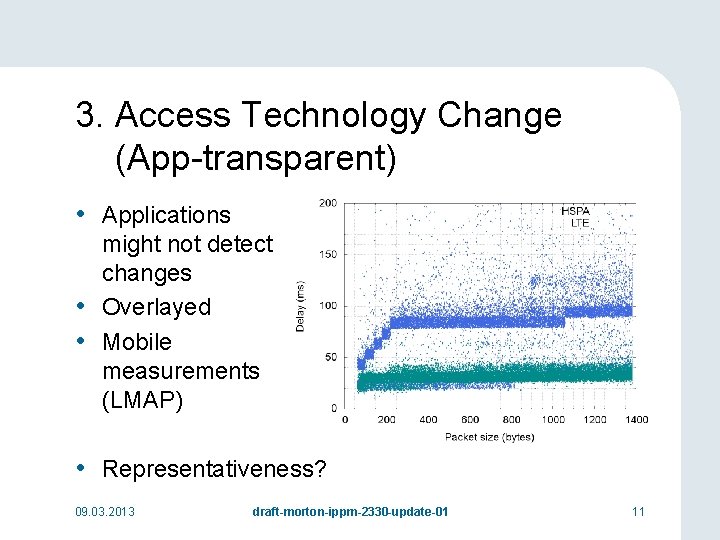 3. Access Technology Change (App-transparent) • Applications might not detect changes • Overlayed •