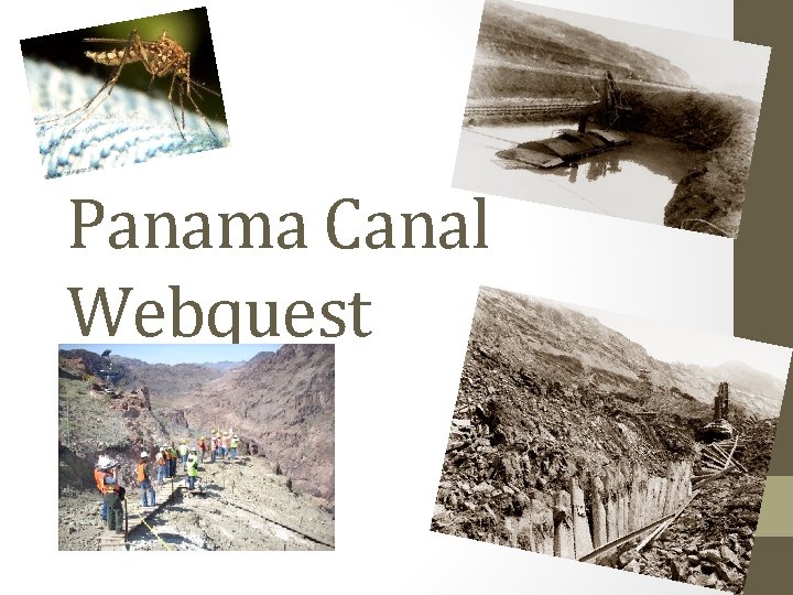 Panama Canal Webquest 