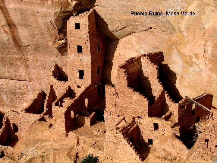 Pueblo Ruins- Mesa Verde 
