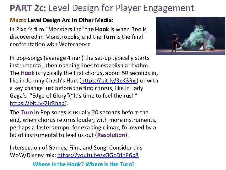 PART 2 c: Level Design for Player Engagement Macro Level Design Arc In Other