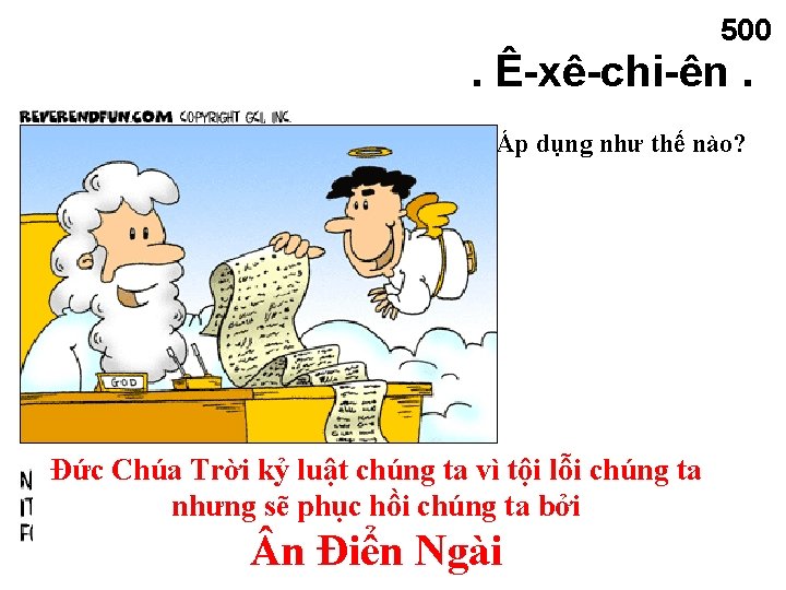 500 . Ê-xê-chi-ên. Áp dụng như thế nào? Đức Chúa Trời kỷ luật chúng