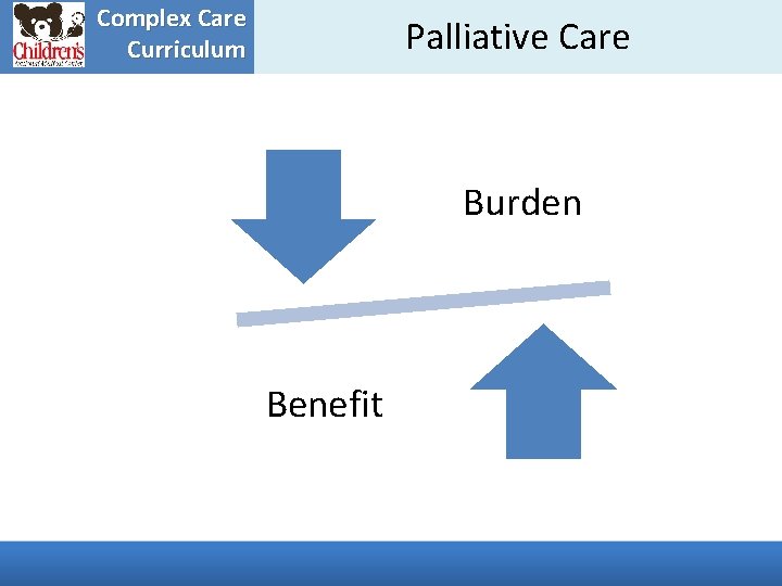 Complex Care Curriculum Palliative Care Burden Benefit 