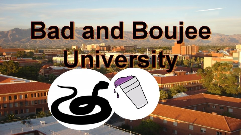 Bad and Boujee University 