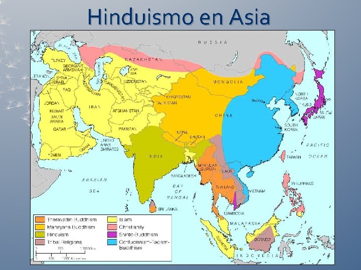 Hinduismo en Asia 