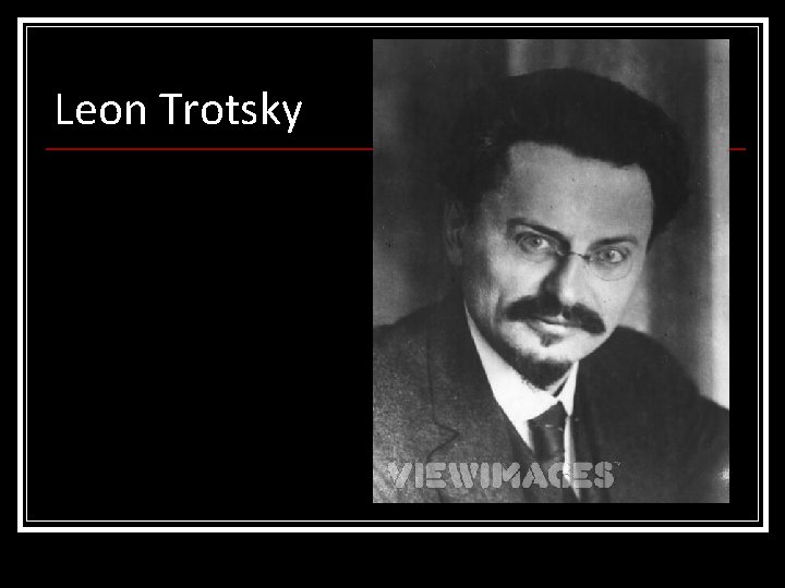 Leon Trotsky 