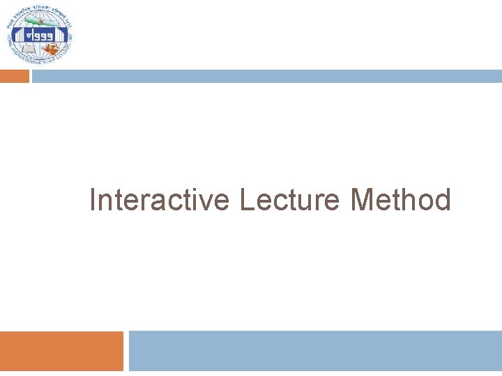 Interactive Lecture Method 