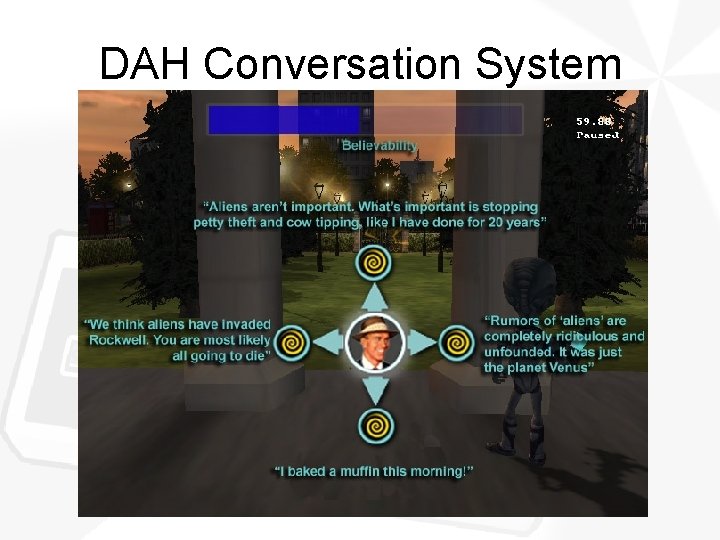 DAH Conversation System 