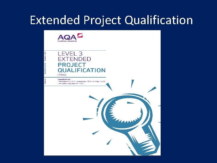 Extended Project Qualification 