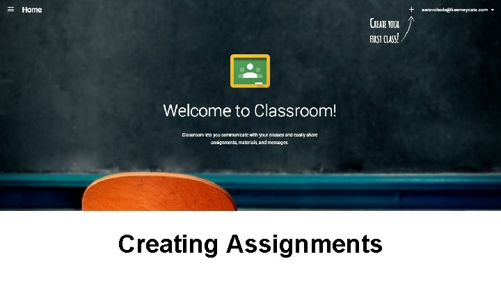 Creating Assignments Creating Assignments