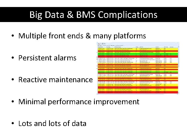 BE A BTU HUNTER HOW BIG DATA ANALYTICS