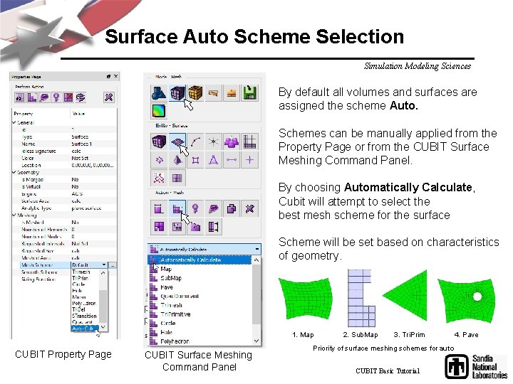 Surface Auto Scheme Selection Simulation Modeling Sciences By default all volumes and surfaces are